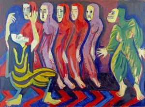 Mary Wigman's Dance Of The Dead — Ernst Ludwig Kirchner
