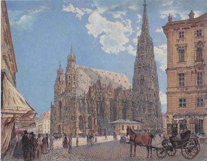 The St. Stephen's Cathedral In Vienna — Rudolf Von Alt