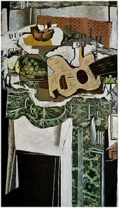 The Mantelpiece — Georges Braque, Cubist Style