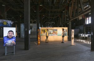 Installation View — Yessie Mosby, Torres Strait 8