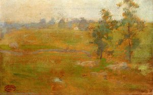 Summer Landscape — John Henry Twachtman, Impressionism