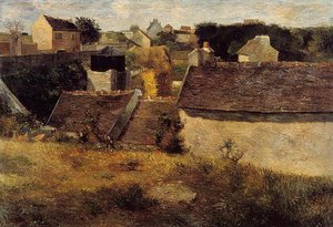 Houses, Vaugirard — Eugène Henri Paul Gauguin