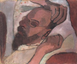 Otto Modersohn, Sleeping — Paula Modersohn-becker