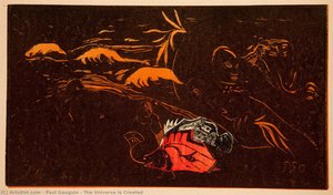 The Universe Is Created — Eugène Henri Paul Gauguin