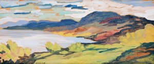 Landscape From Norrland — Helmer Osslund