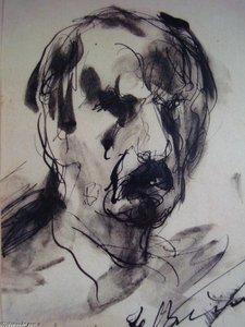Self-portrait — Georgios Bouzianis