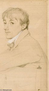 Louis Provost Seated — Jean-auguste-dominique Ingres, Neoclassicism