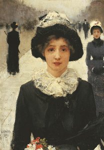 In The Street — Sir George Clausen
