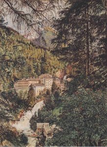 View Of Bad Gastein — Rudolf Von Alt