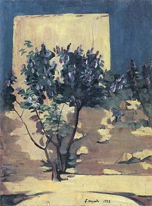 A Lilac Bush — Martiros Sarian