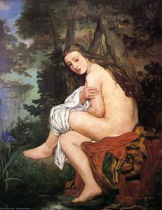 The Surprised Nymph — Édouard Manet, Impressionism