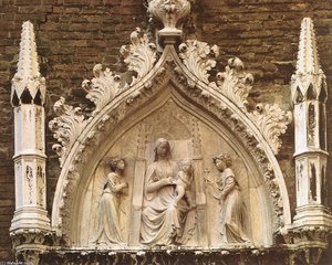 Virgin Enthroned — Master Of The Mascoli Altar