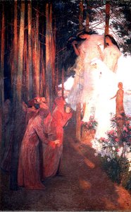 Le Apparition de Clemence Isaure aux Troubadours