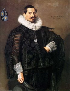 Portrait Of Jacob Pietersz Olycan Sun — Frans Hals I