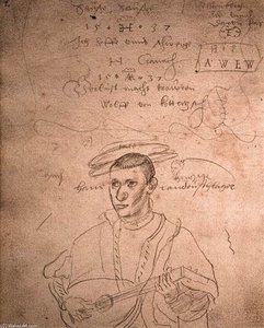 Travel Sketchbook (folio 7r) — Hans Cranach