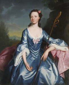 Margaret Messenger (b.1737), Mrs Walter Strickland — George Romney