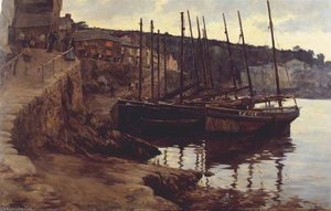 At Their Moorings — Elizabeth Adela Stanhope Forbes
