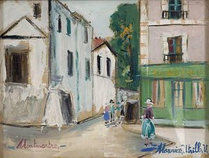 Belle Gabrielle — Maurice Utrillo