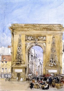 Porte St. Denis, Paris — David Cox
