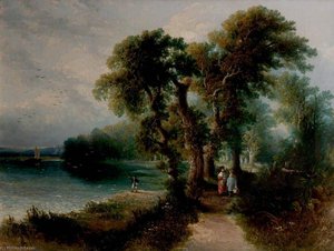 Nottingham From Wilford Grove — Henry Thomas Dawson