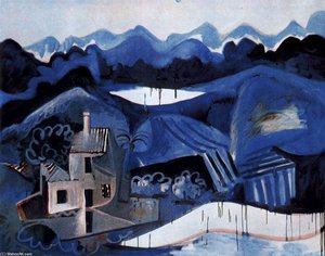Landscape In Mougins — Pablo Picasso