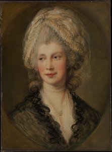 Queen Charlotte — Thomas Gainsborough, Neoclassical Style