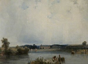Le Château De La Duchesse De Berry — Richard Parkes Bonington, Romanticism