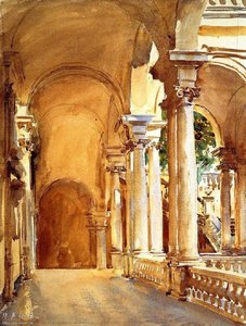 Genoa, The University — John Singer Sargent, Impressionism