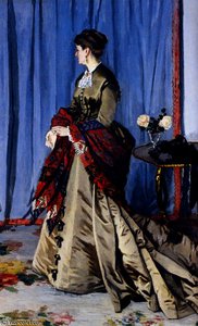 Portrait Of Madame Gaudibert — Claude Monet, Impressionism