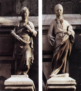 Prophet (right Of The Porta Della Mandorla) — Donatello