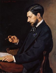 Portrait Of Edmond Maitre — Frédéric Bazille