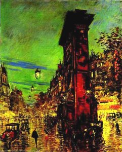Paris. Saint Denis Arc — Konstantin Alexeievitch Korovin