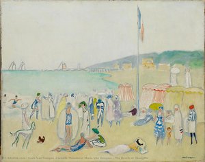 The Beach at Deauville