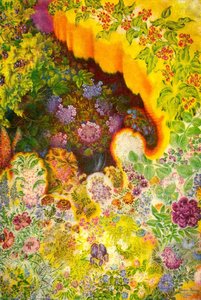 Decorative Flowers — Kateryna Vasylivna Bilokur, Naive Art / Primitivism