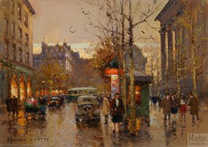Place De La Madeleine — Edouard Cortès
