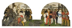William Pygot, Protestant Martyred At Braintree, 28 March 1555 — Maurice Greiffenhagen