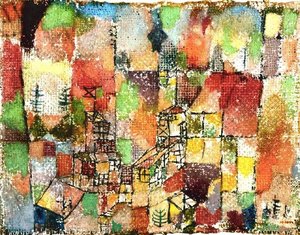 Two Country Houses — Paul Klee, Cubism