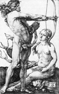 Apollo And Diana — Albrecht Dürer