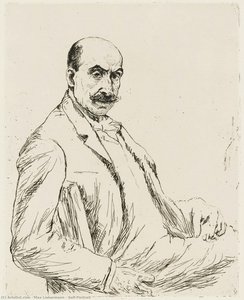 Self-portrait — Max Liebermann