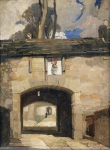 Almshouse Gateway — John Vicat Cole