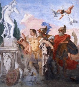 Rinaldo Leaving The Garden Of Armida — Giovanni Domenico Tiepolo