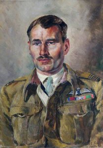 Wing Commander John Marlow Thompson (1914–1994), Dso, Dfc And Bar, And Belgian Mc — Leslie Cole