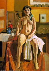 Carmélina Huile Sur Toile - (81) — Henri Matisse, Fauvism