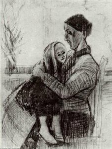 Sien With Child On Her Lap — Vincent Willem Van Gogh