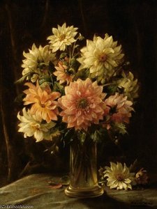 A Still Life Of Flowers
