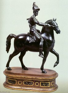 Equestrian Statue Of Cosimo — Bartolommeo Brandini (baccio Bandinelli)