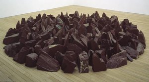 Red Slate Circle — Richard Long