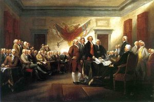 The Declaration Of Independence — John Trumbull, Contemporary Realism