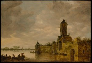 Castle By A River — Jan Josephszoon Van Goyen