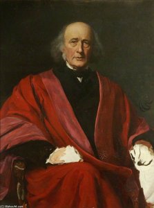 Study Of Sir Henry Wentworth Acland — Sir Hubert Von Herkomer, Contemporary Realism